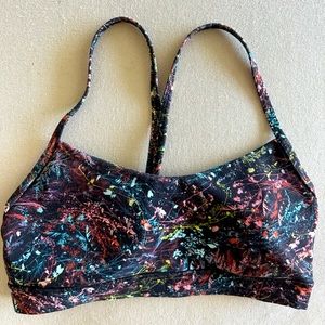 Lululemon Flow Y Bra Nulu *Light Support, size 6